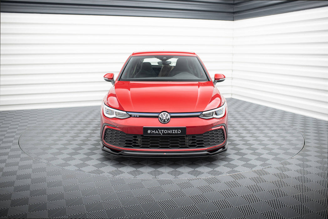 Maxton Design Front Splitter V.6 Volkswagen Golf GTI / GTE / GTD / R-Line Mk8