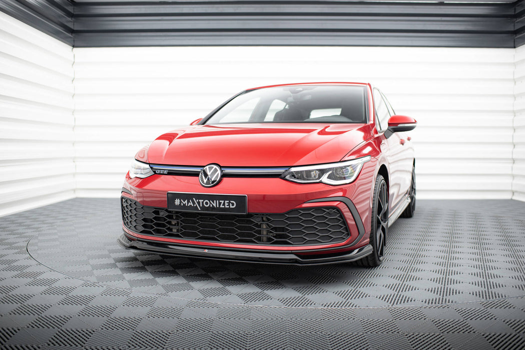 Maxton Design Front Splitter V.6 Volkswagen Golf GTI / GTE / GTD / R-Line Mk8