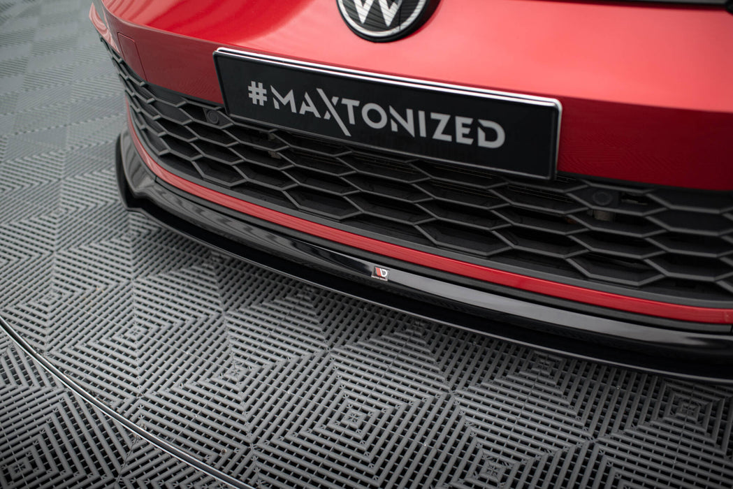 Maxton Design Front Splitter V.6 Volkswagen Golf GTI / GTE / GTD / R-Line Mk8