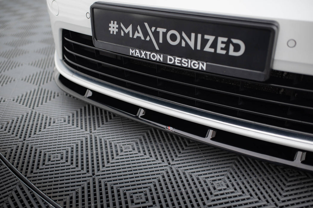 Maxton Design Front Splitter V.6 Volkswagen Golf R / R-Line Mk7