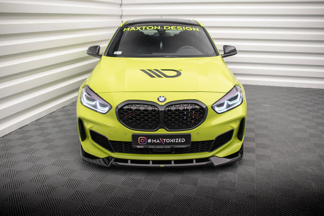 Maxton Design Front Splitter V.6 for BMW 1 M-Pack / M135i / 128ti F40