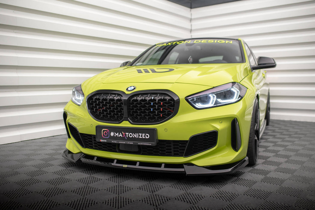 Maxton Design Front Splitter V.6 for BMW 1 M-Pack / M135i / 128ti F40