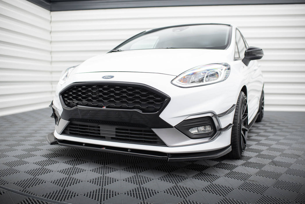Maxton Design Front Splitter V.7 Ford Fiesta Mk8 ST / ST-Line