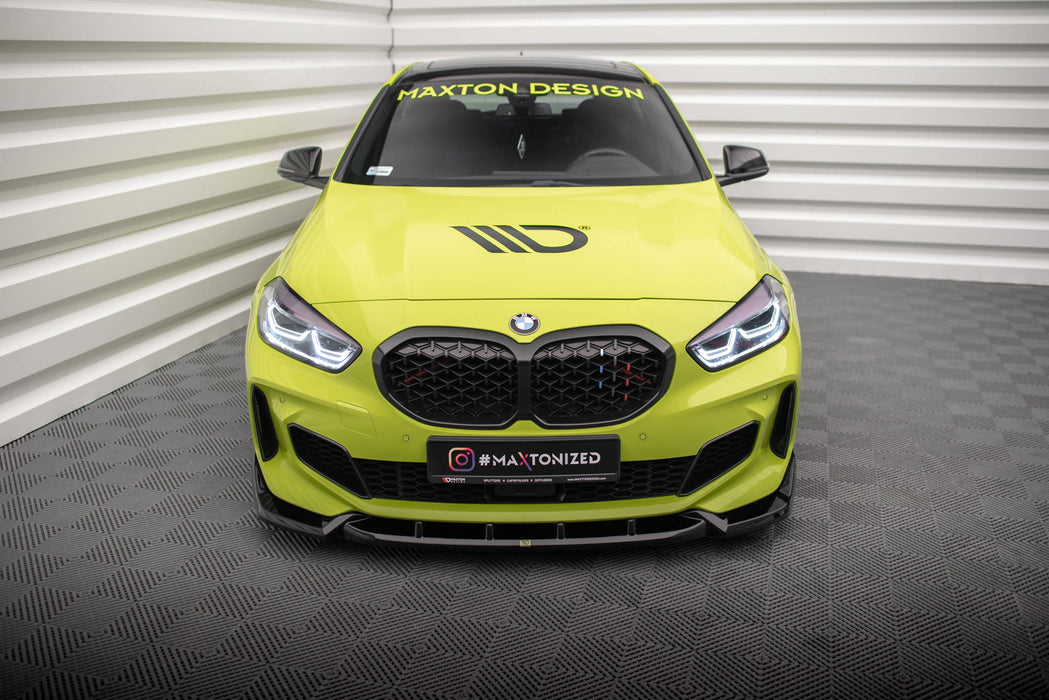 Maxton Design Front Splitter V.7 for BMW 1 M-Pack / M135i / 128ti F40