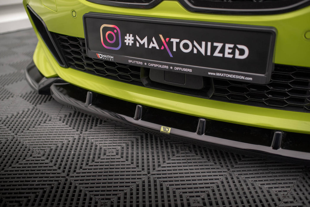Maxton Design Front Splitter V.7 for BMW 1 M-Pack / M135i / 128ti F40