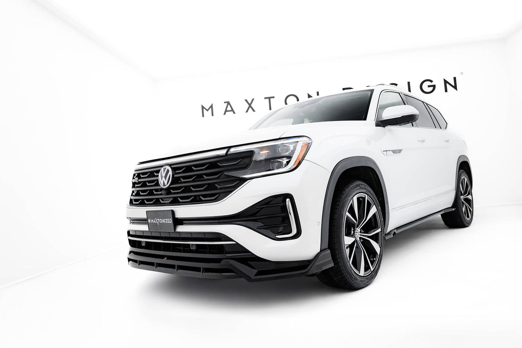 Maxton Design Front Splitter Volkswagen Atlas R-Line Mk1 Facelift 2