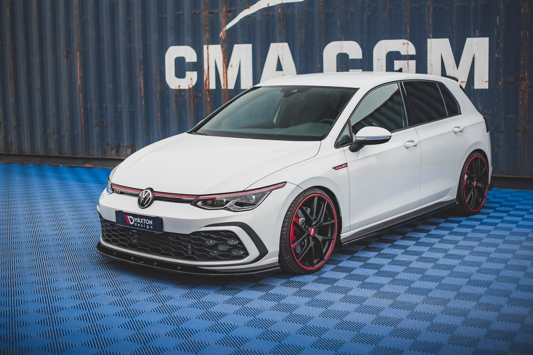 Maxton Design Front Splitter Volkswagen Golf GTI / GTE / GTD / R-Line Mk8