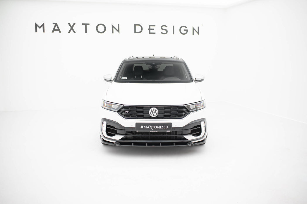 Maxton Design Front Splitter Volkswagen T-Roc R Mk1