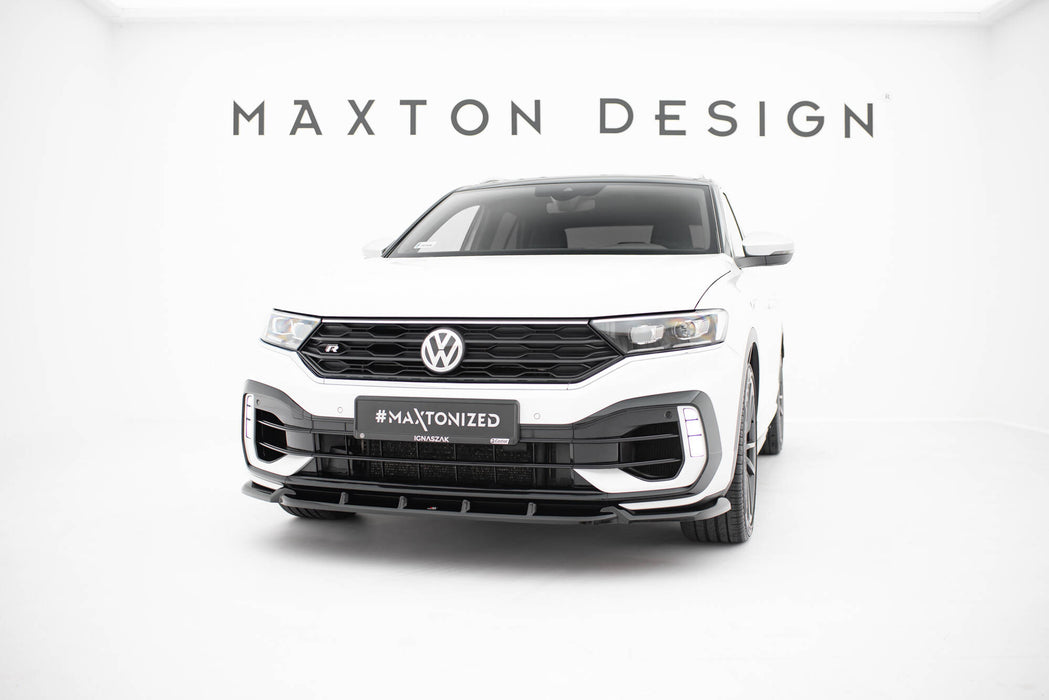 Maxton Design Front Splitter Volkswagen T-Roc R Mk1
