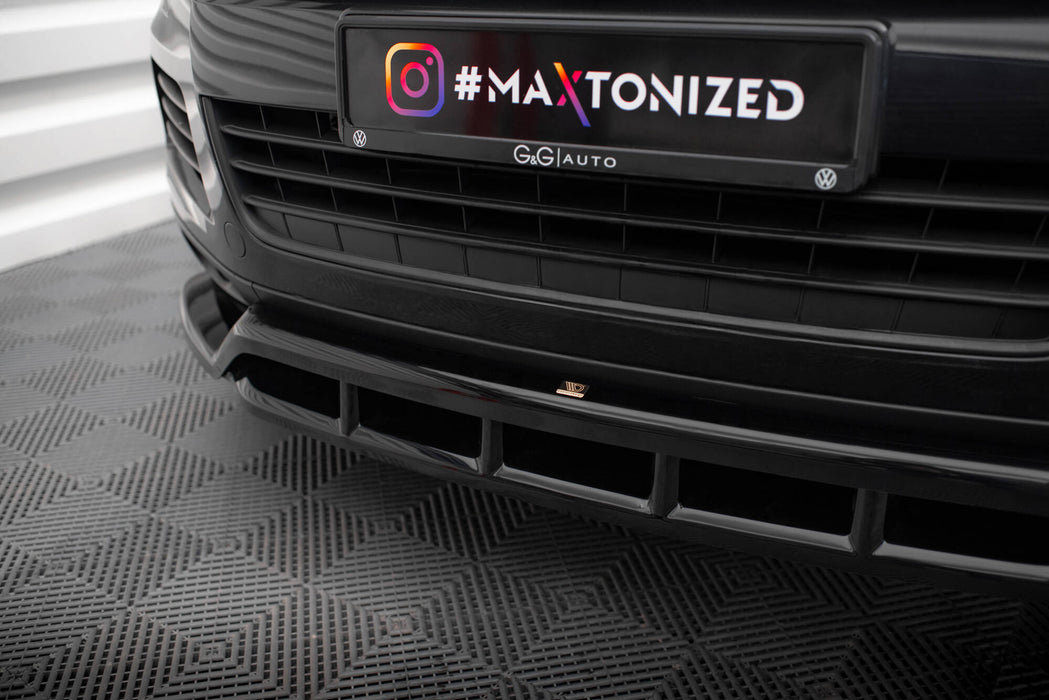 Maxton Design Front Splitter Volkswagen Touareg Mk2