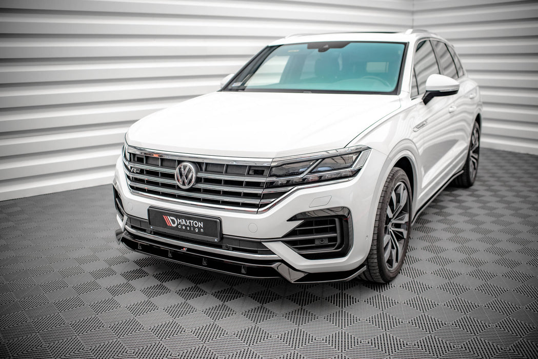 Maxton Design Front Splitter Volkswagen Touareg R-Line Mk3