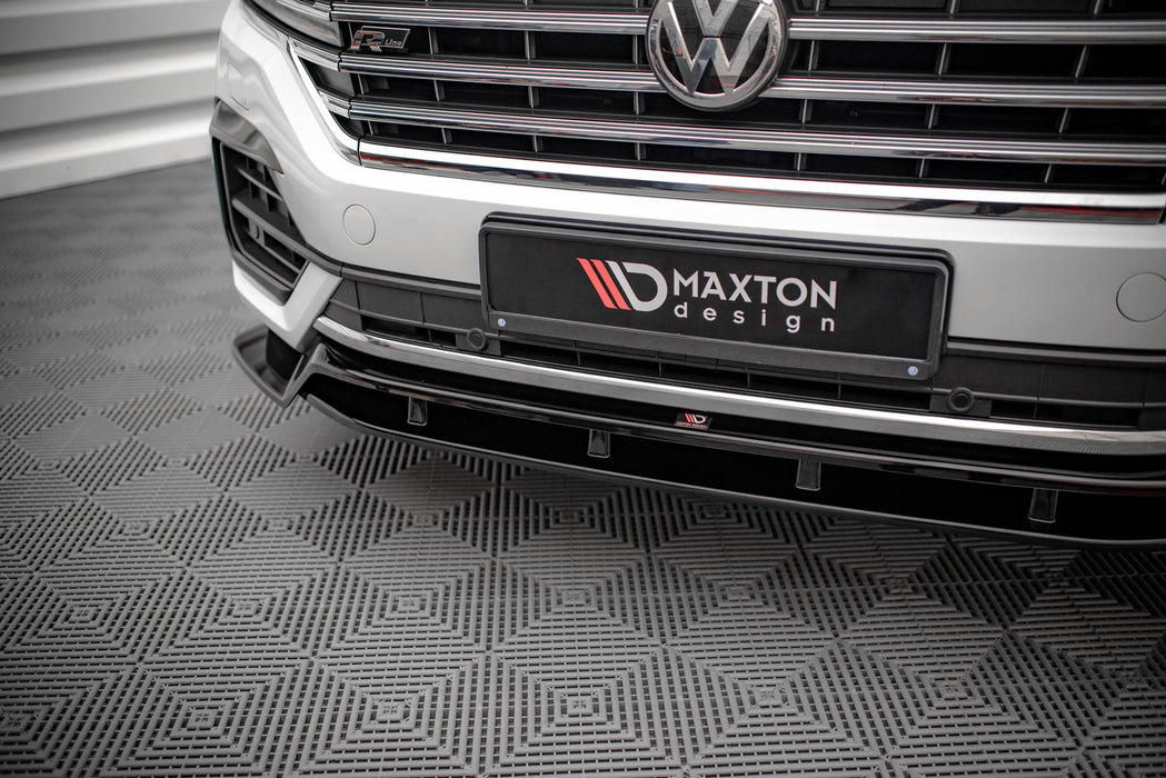 Maxton Design Front Splitter Volkswagen Touareg R-Line Mk3