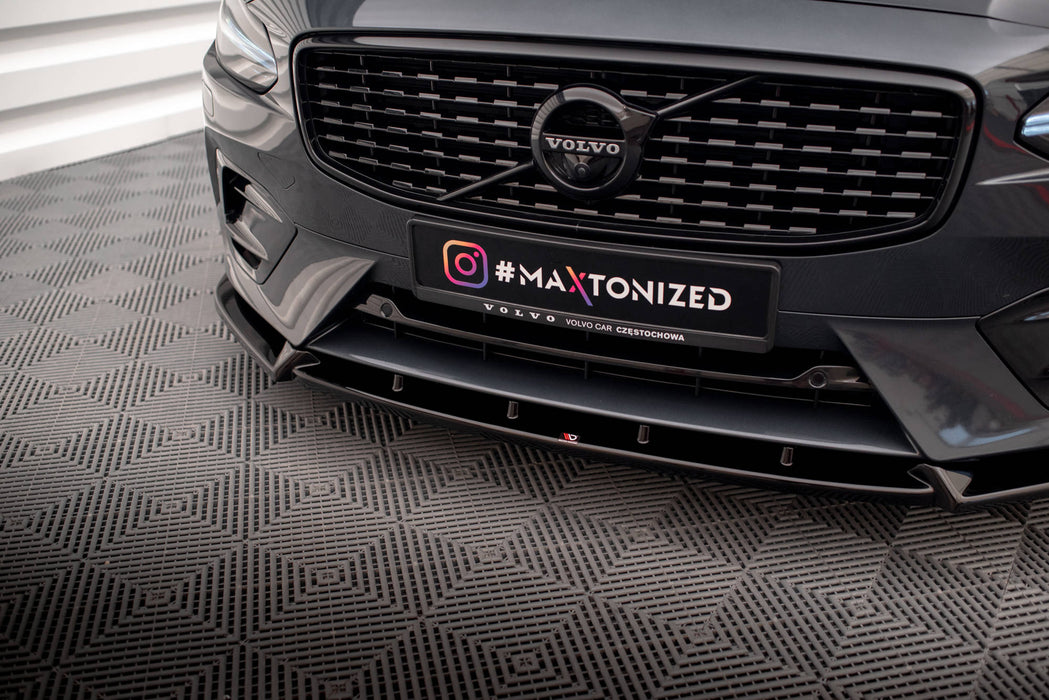 Maxton Design Front Splitter Volvo V90 / S90 R-Design Mk2
