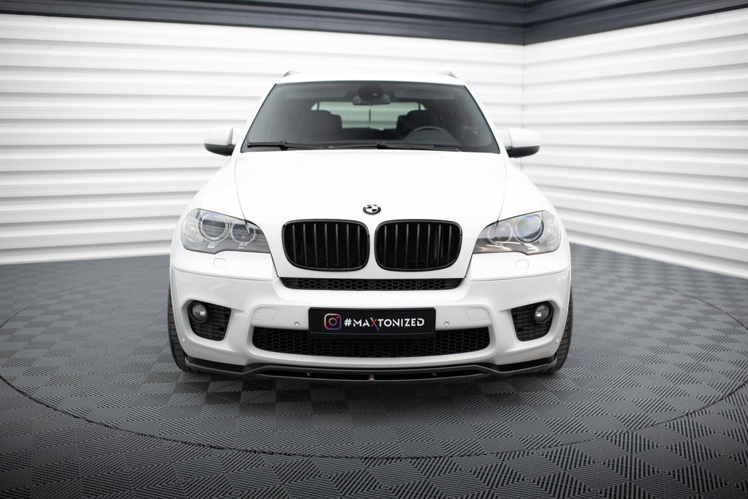 Maxton Design Front Splitter for BMW X5 E70 Facelift M-pack