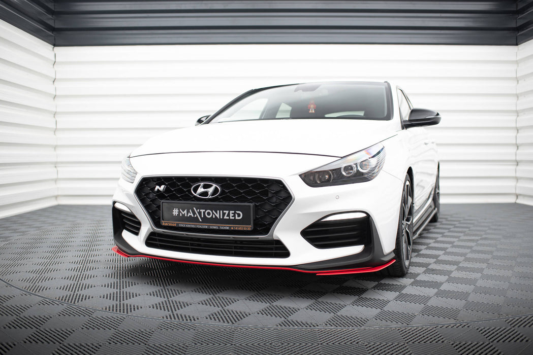 Maxton Design Front Splitters Hyundai I30 N Mk3 Hatchback / Fastback