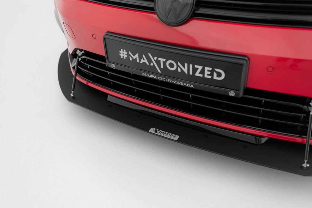 Maxton Design Hybrid Front Racing Splitter VW Golf 7 R / R-Line Facelift