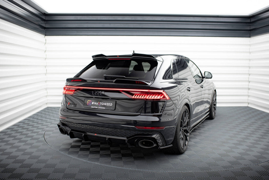 Maxton Design Lower Spoiler Cap 3D Audi Q8 / RSQ8 / SQ8 / Q8 S-Line Mk1