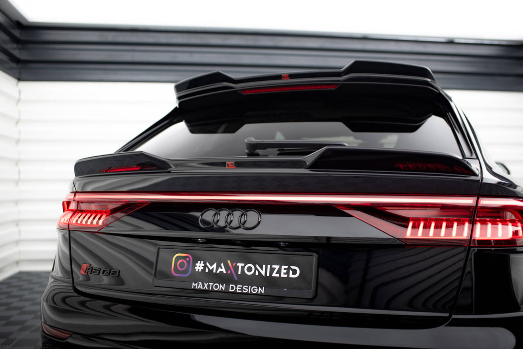 Maxton Design Lower Spoiler Cap 3D Audi Q8 / RSQ8 / SQ8 / Q8 S-Line Mk1