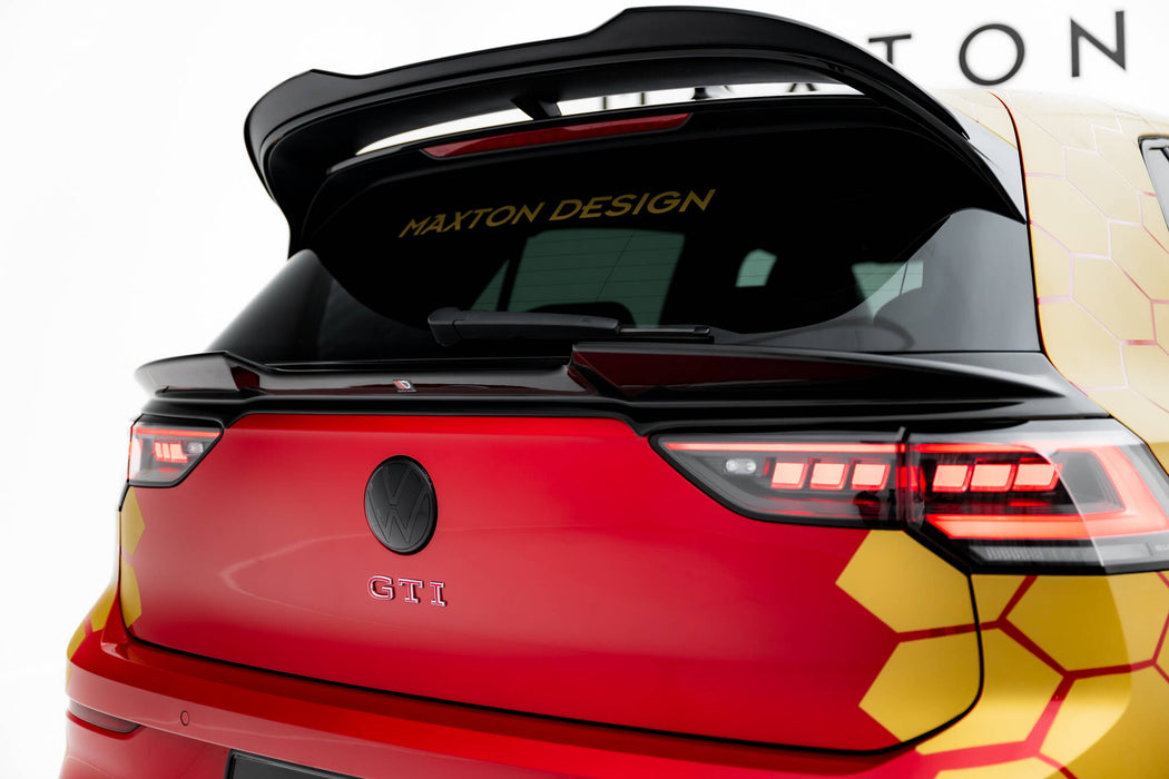 Maxton Design Lower Spoiler Cap 3D Volkswagen Golf GTI / GTI Clubsport / R / R-Line / GTE / GTD Mk8 / Mk8 Facelift