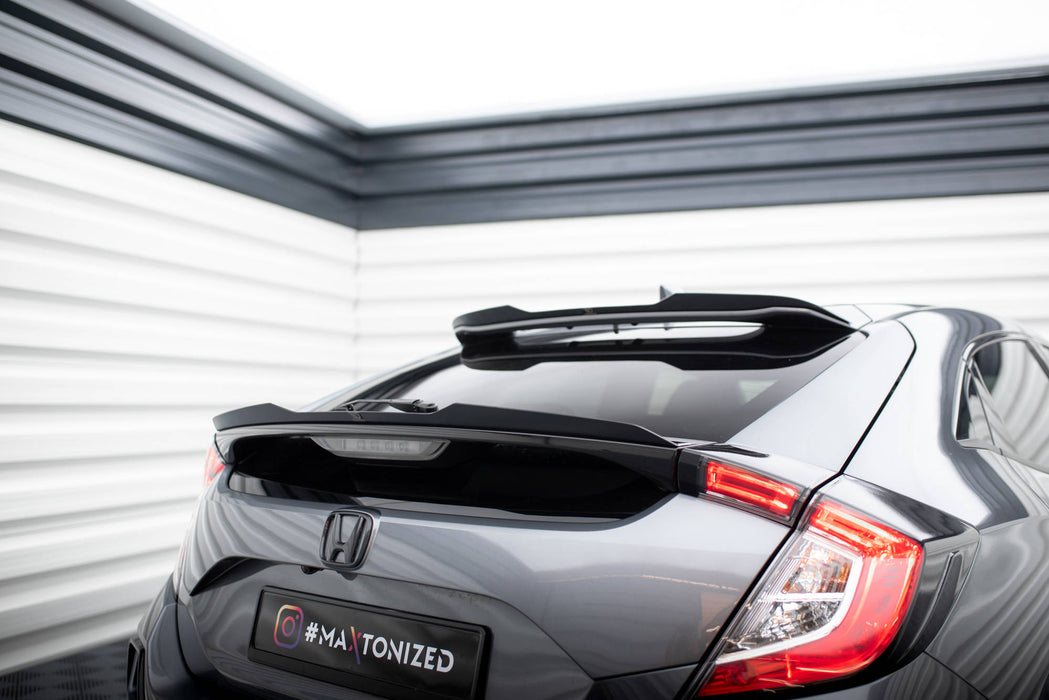 Maxton Design Lower Spoiler Cap Honda Civic Sport Mk 10
