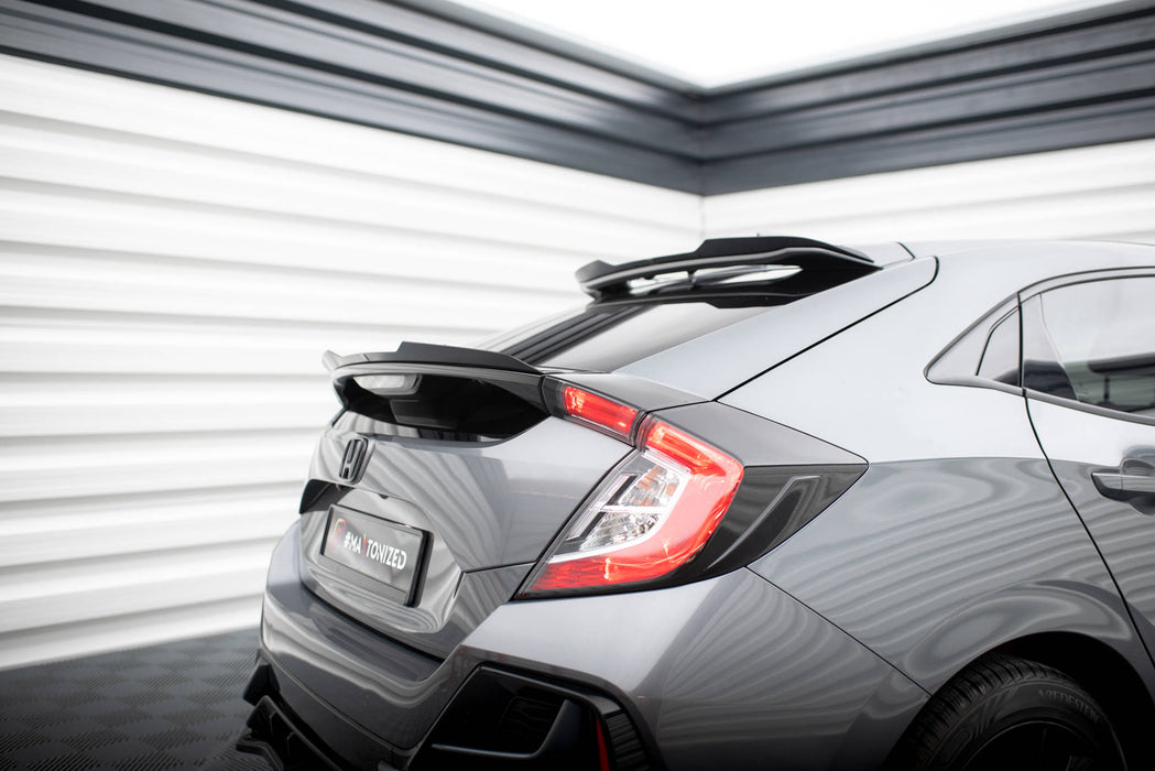 Maxton Design Lower Spoiler Cap Honda Civic Sport Mk 10