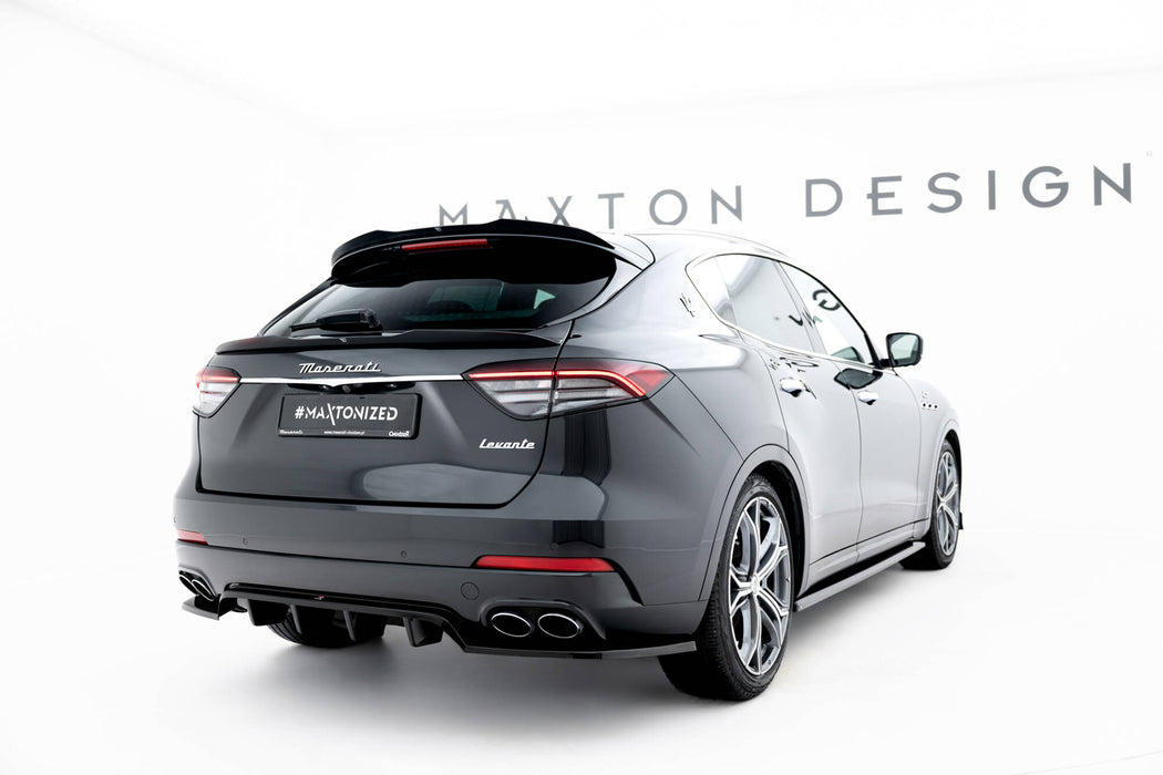 Maxton Design Lower Spoiler Cap Maserati Levante GT Mk1 Facelift