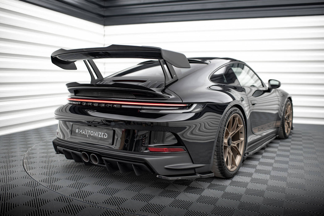 Maxton Design Lower Spoiler Cap Porsche 911 992 GT3