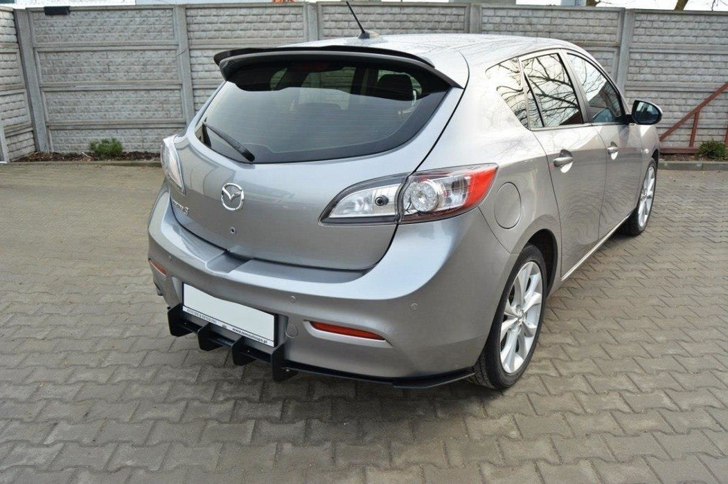 Maxton Design MAZDA 3 MK2 SPORT (PREFACE) REAR DIFFUSER & REAR SIDE SPLITTERS