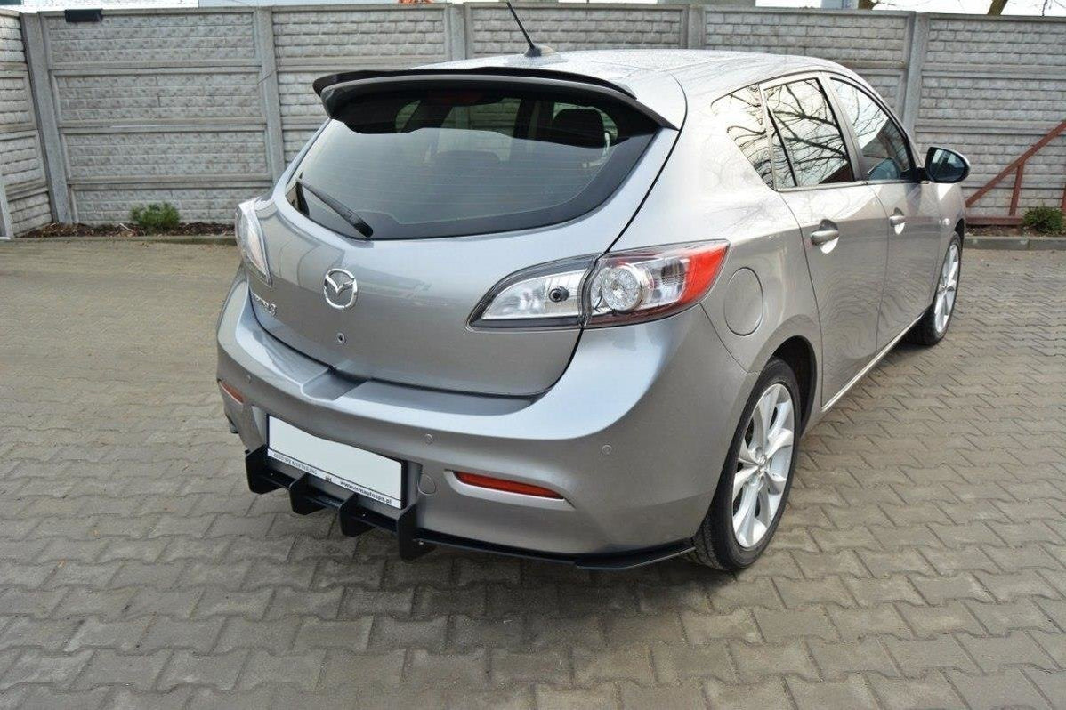 Maxton Design MAZDA 3 MK2 SPORT (PREFACE) REAR DIFFUSER & REAR SIDE ...