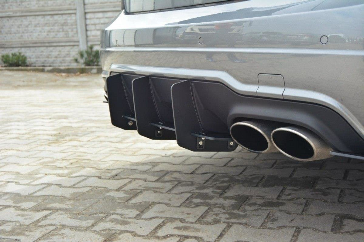 Maxton Design Mercedes-Benz C Sedan / Estate AMG-Line W204 / S204 REAR ...