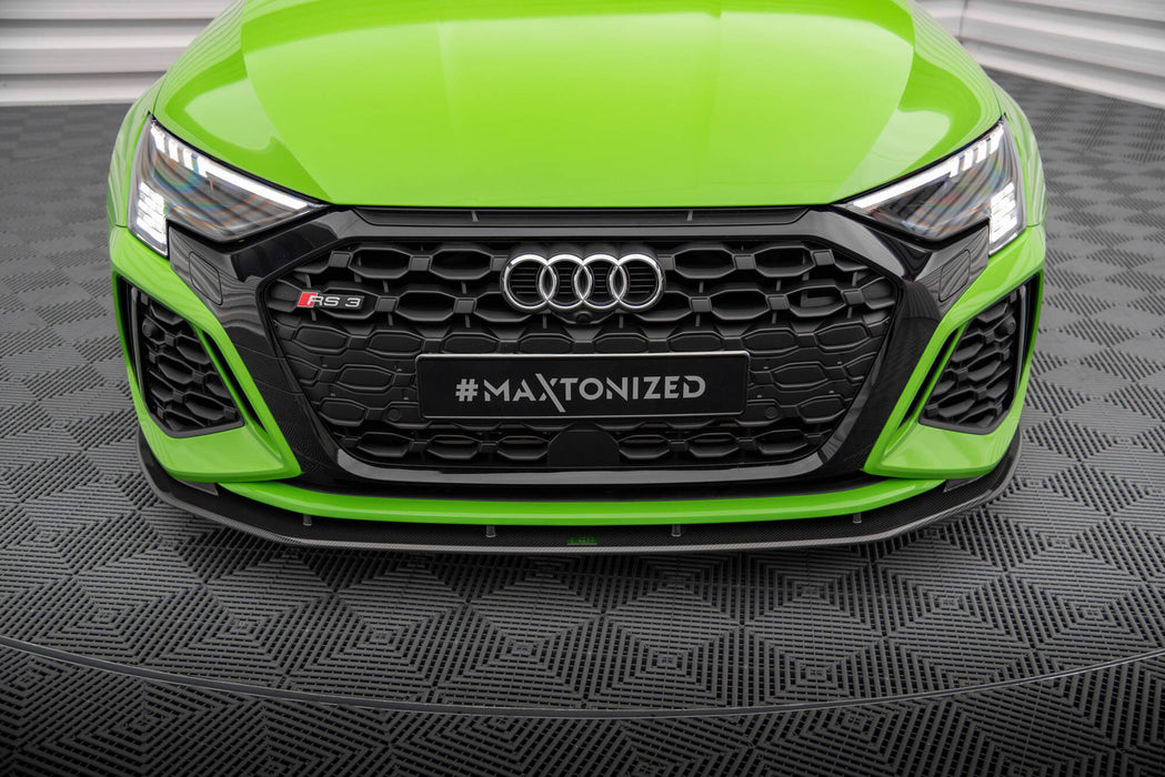 Maxton Design Prepreg Carbon Fiber Front Splitter Audi RS3 Sedan / Sportback 8Y