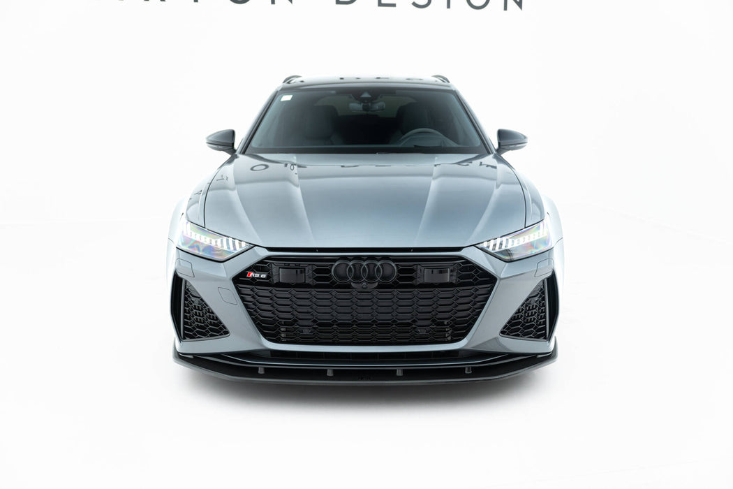 Maxton Design Prepreg Carbon Fiber Front Splitter Audi RS6 / RS7 C8
