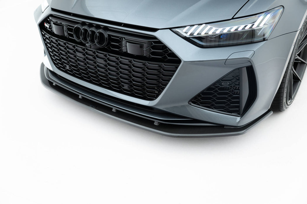 Maxton Design Prepreg Carbon Fiber Front Splitter Audi RS6 / RS7 C8