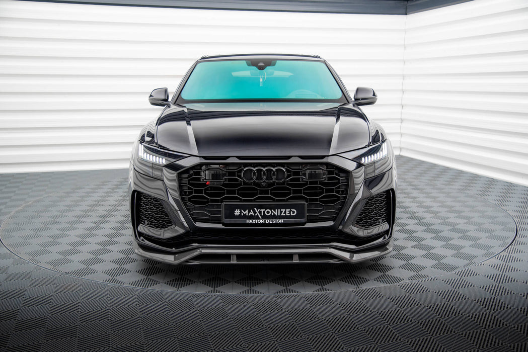 Maxton Design Prepreg Carbon Fiber Front Splitter Audi RSQ8 Mk1