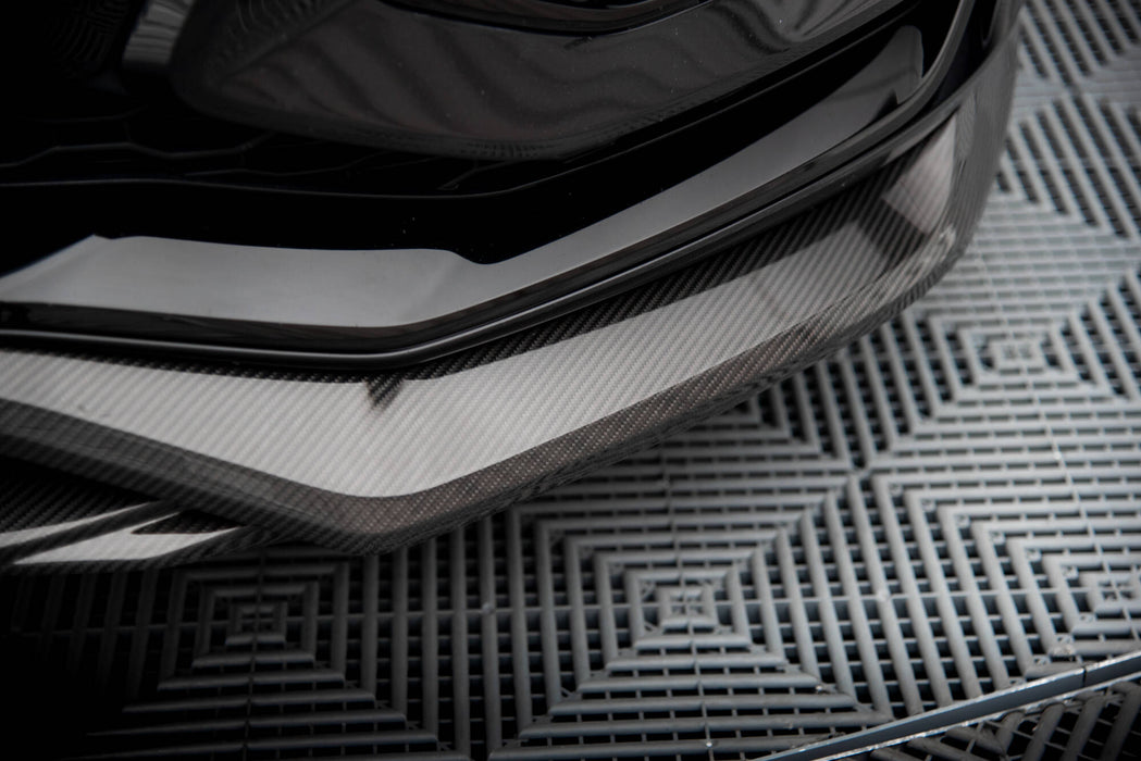 Maxton Design Prepreg Carbon Fiber Front Splitter Audi RSQ8 Mk1