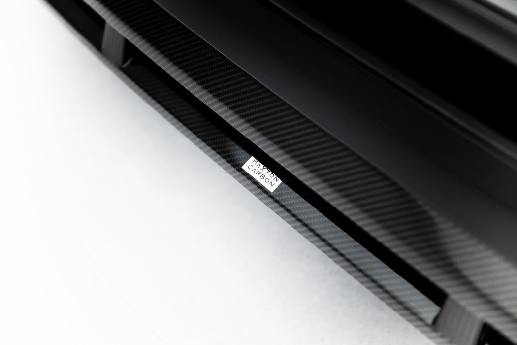 Prepreg Carbon Fiber Front Splitter Audi SQ8 / Q8 S-Line Mk1 Facelift