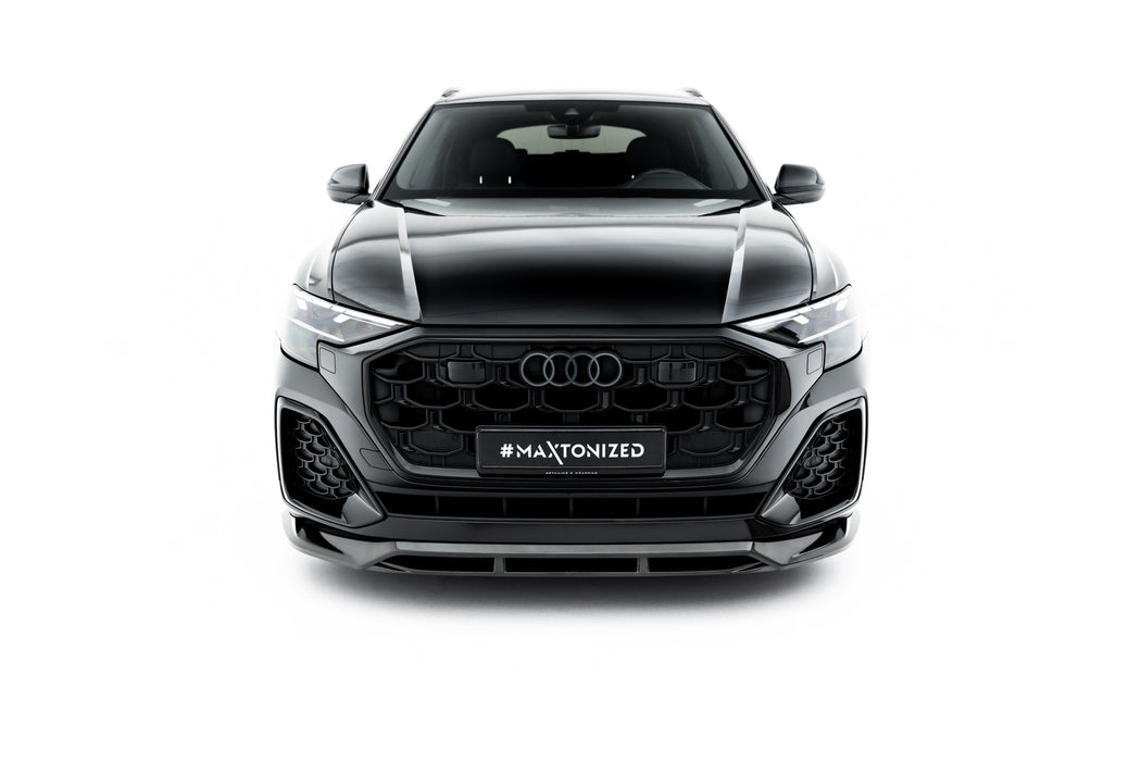 Prepreg Carbon Fiber Front Splitter Audi SQ8 / Q8 S-Line Mk1 Facelift