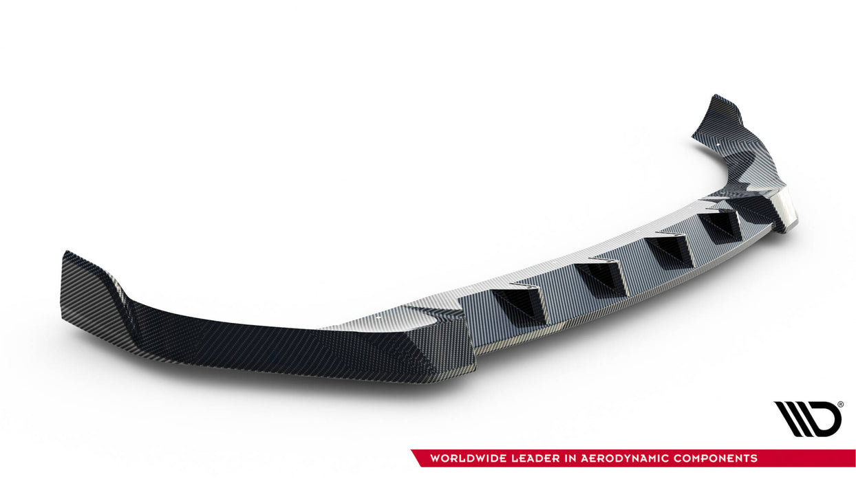 Maxton Design Prepreg Carbon Fiber Front Splitter BMW X7 M-Pack G07 Facelift