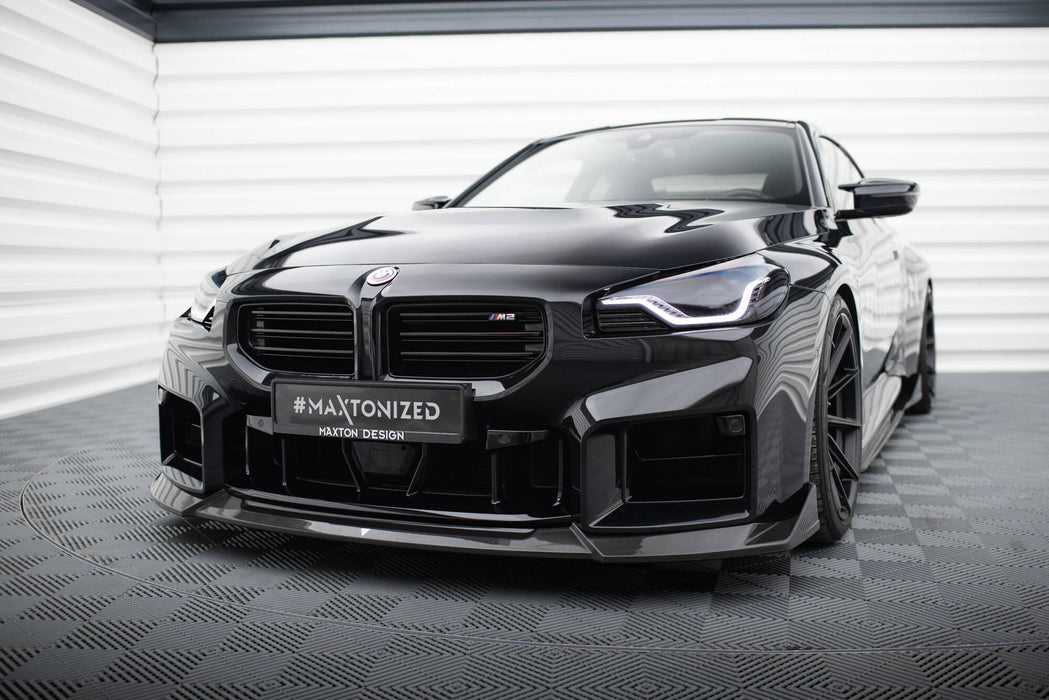 Maxton Design Prepreg Carbon Fiber Front Splitter V.1 BMW M2 G87