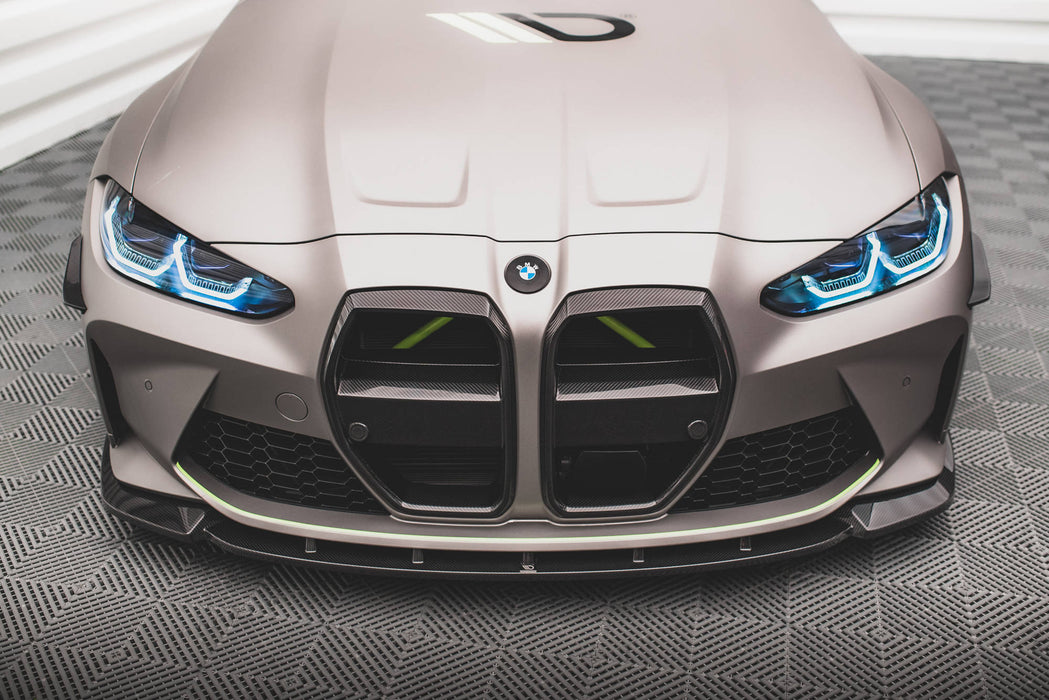 Maxton Design Prepreg Carbon Fiber Front Splitter V.1 BMW M4 G82 / G82 Facelift