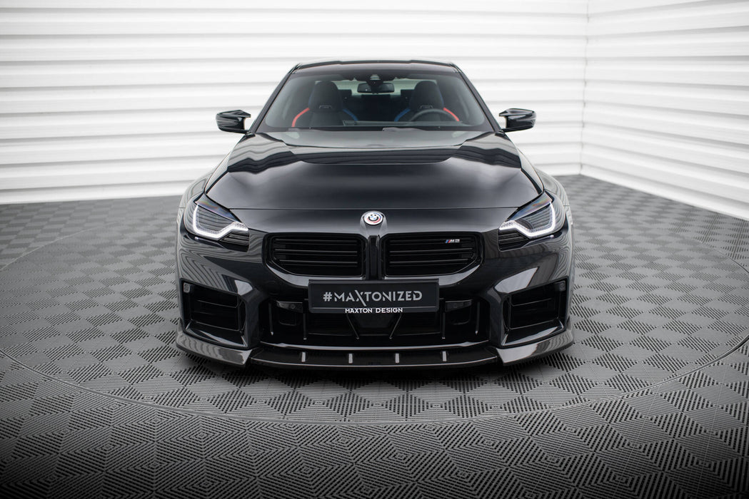 Maxton Design Prepreg Carbon Fiber Front Splitter V.2 BMW M2 G87