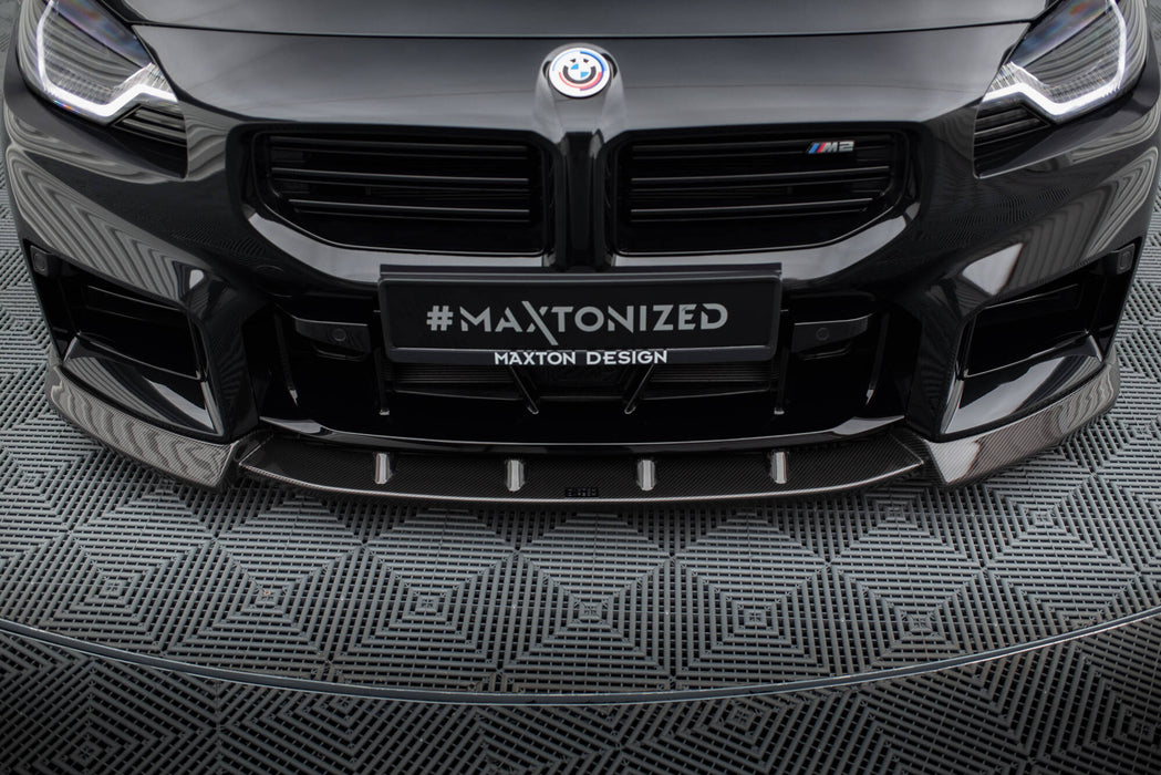 Maxton Design Prepreg Carbon Fiber Front Splitter V.2 BMW M2 G87