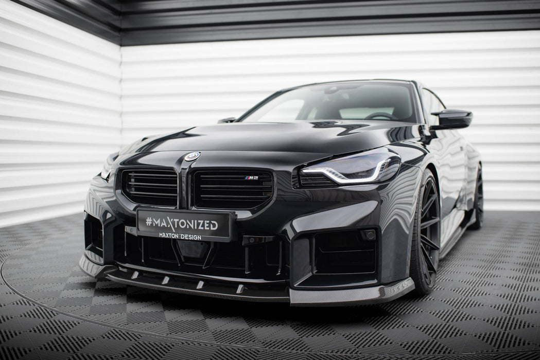 Maxton Design Prepreg Carbon Fiber Front Splitter V.2 BMW M2 G87