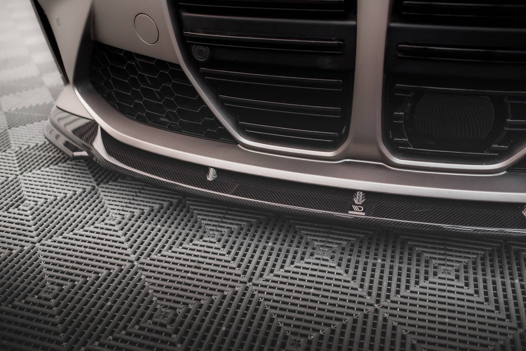 Maxton Design Prepreg Carbon Fiber Front Splitter V.2 BMW M4 G82 / G82 Facelift / M3 G80 G81
