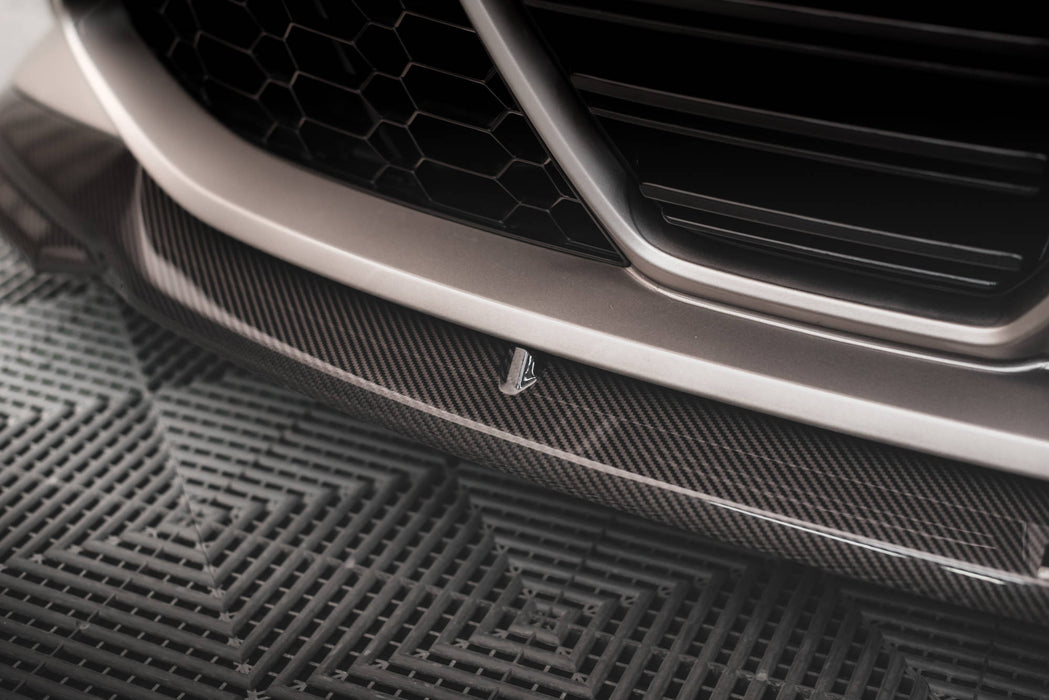 Maxton Design Prepreg Carbon Fiber Front Splitter V.2 BMW M4 G82 / G82 Facelift / M3 G80 G81
