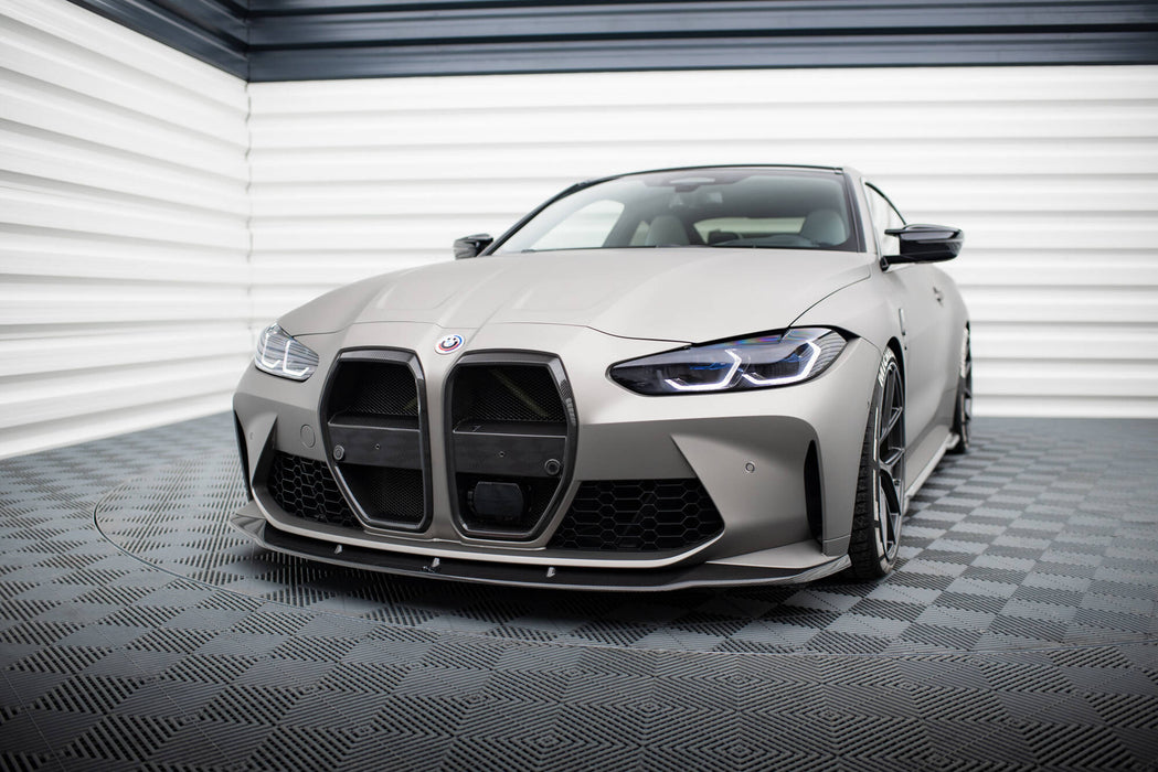 Maxton Design Prepreg Carbon Fiber Front Splitter V.3 BMW M4 G82  / M3 G80