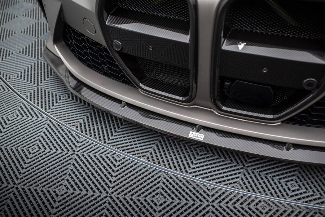 Maxton Design Prepreg Carbon Fiber Front Splitter V.3 BMW M4 G82  / M3 G80