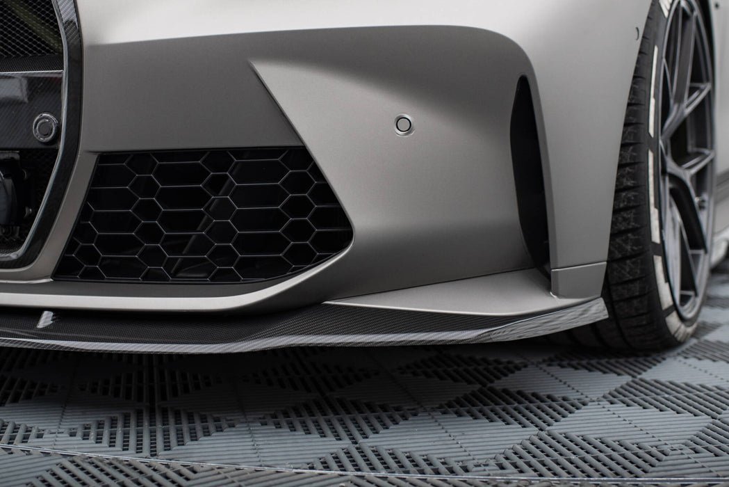 Maxton Design Prepreg Carbon Fiber Front Splitter V.3 BMW M4 G82  / M3 G80