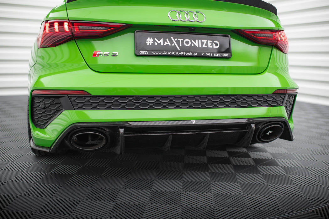 Maxton Design Prepreg Carbon Fiber Rear Diffuser Audi RS3 8Y