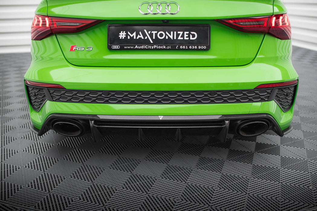 Maxton Design Prepreg Carbon Fiber Rear Diffuser Audi RS3 8Y